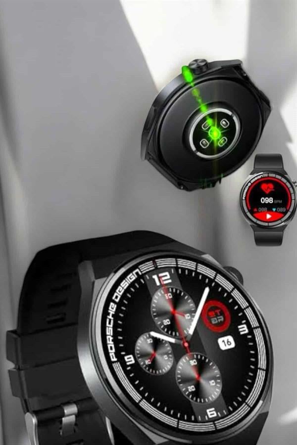 Akıllı Saat Bluetooth Bağlantılı Amoled Ekran Uyku ve Sağlık Takibi - Lisinya