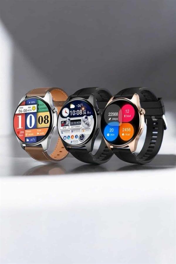 Akıllı Saat Bluetooth Bağlantılı Amoled Ekran Uyku ve Sağlık Takibi - Lisinya