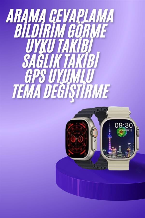 Akıllı Saat Bluetooth Bağlantılı Uyku ve Sağlık Takibi - Lisinya