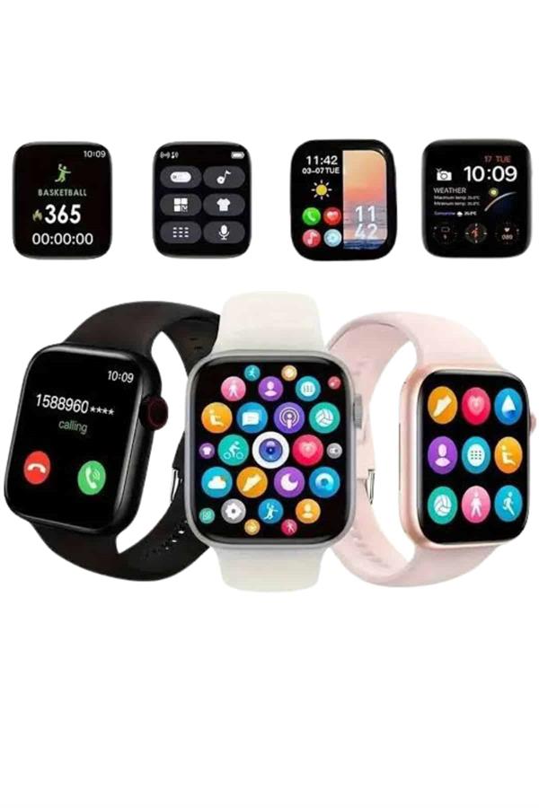 Akıllı Saat Çok Fonksiyonlu Uyku Takibi Adımsayar Nabız Ölçer Arama Cevaplayan - Lisinya