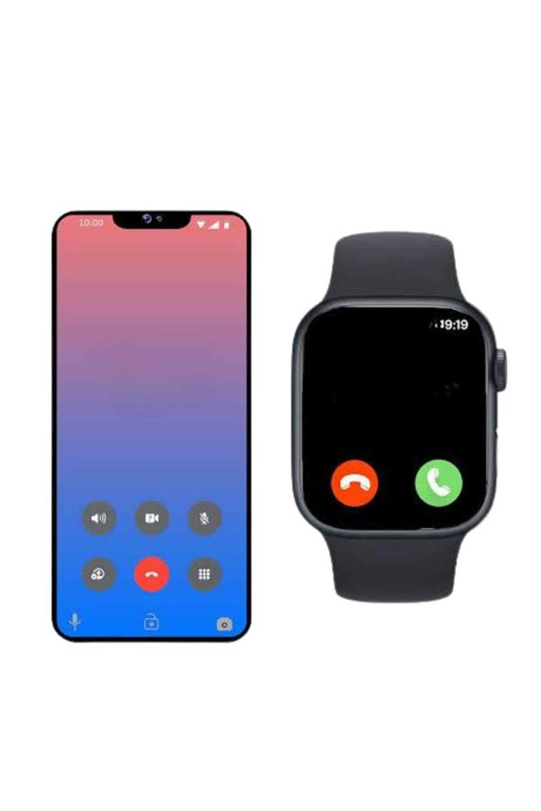 Akıllı Saat Çok Fonksiyonlu Uyku Takibi Adımsayar Nabız Ölçer Arama Cevaplayan - Lisinya