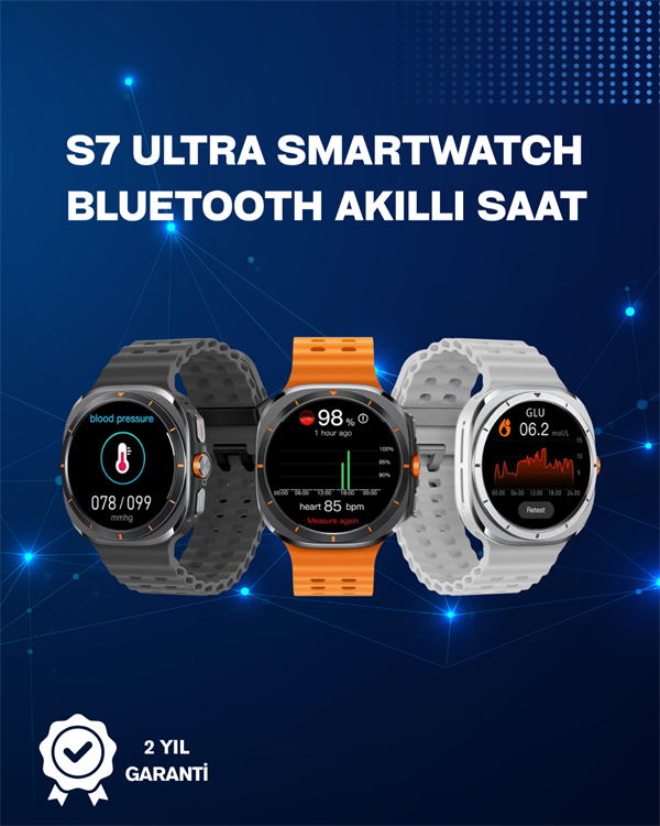 Akıllı Saat | Kalp Ritmi, Nabız ve Uyku Takibi | iOS Uyumlu - Lisinya