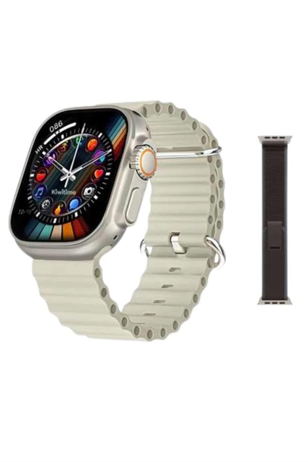 Akıllı Saat Kol Saati Android ve İOS Uyumlu Nabız Ölçer Sesli Asistan - Lisinya