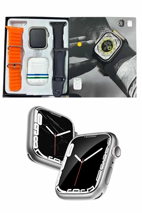 Akıllı Saat Kulaklık Hediyeli Uyku ve Sağlık Takibi Yapabilen Uzun Ömürlü - Lisinya