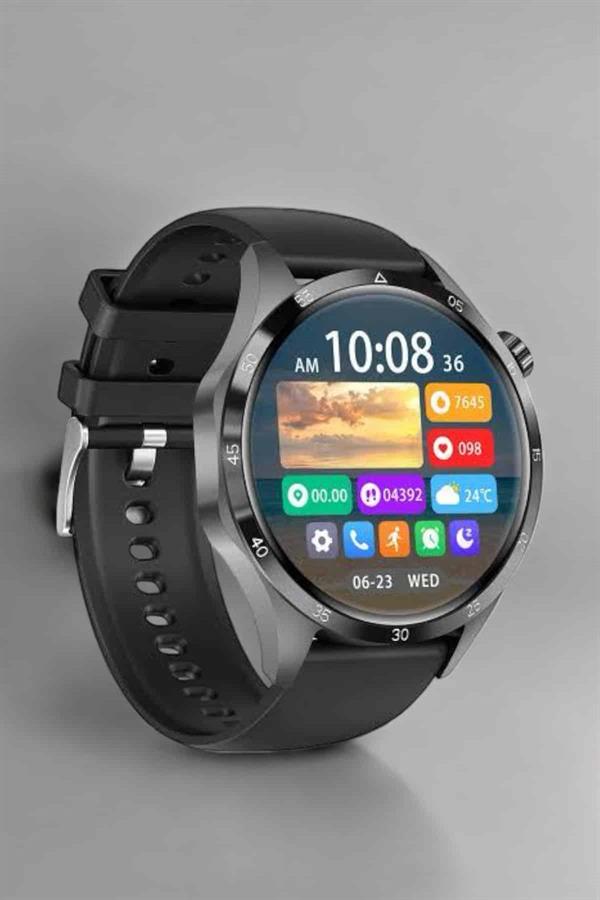 Akıllı Saat Metal Kordonlu GPS ve NFC Uyumlu Arama Cevaplayan - Lisinya