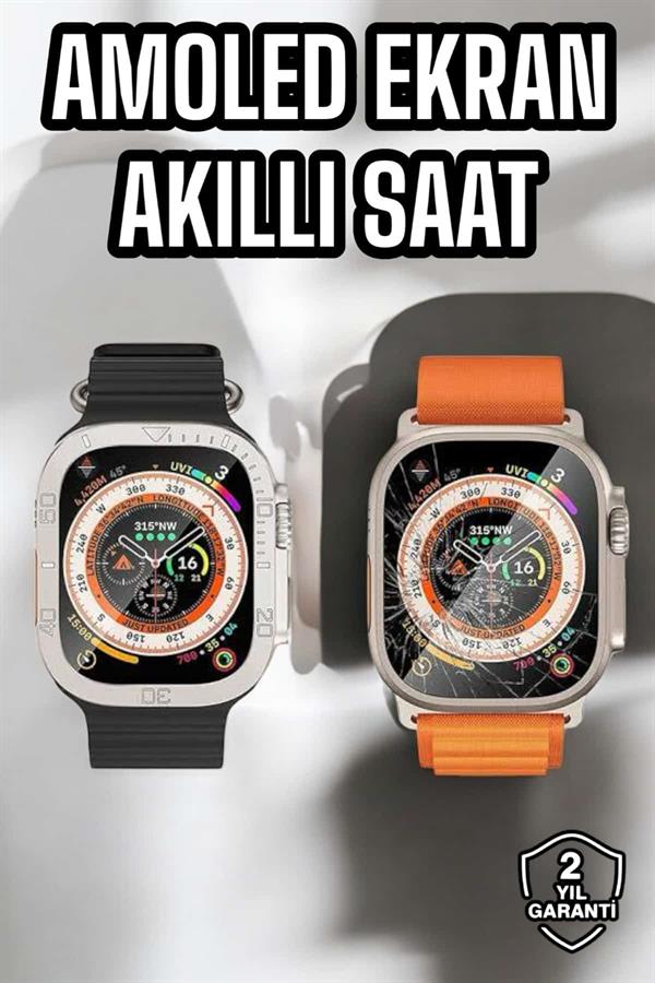 Akıllı Saat NFC ve GPS Uyumlu Uyku ve Sağlık Takibi Sesli Görüşme - Lisinya