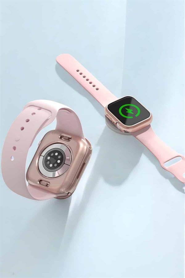 Akıllı Saat Sesli Görüşme Bildirim Görme Uyku ve Sağlık Takibi - Lisinya