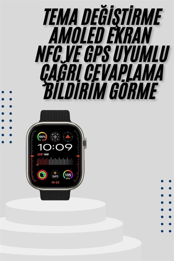 Akıllı Saat Uyku ve Sağlık Takibi GPS Uyumlu Tema Değiştirme - Lisinya Akıllı Saat Uyku ve Sağlık Takibi GPS Uyumlu Tema Değiştirme - Lisinya