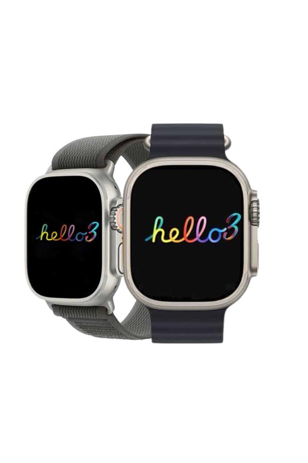 Android ve İOS Uyumlu Uyku ve Sağlık Takibi Yapabilen 3 Kordonlu Akıllı Saat - Lisinya