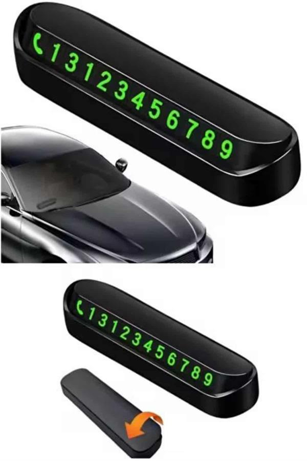 Araç Park Numaratörü Tüm Araçlara Uyumlu Araba Numaralık - Lisinya
