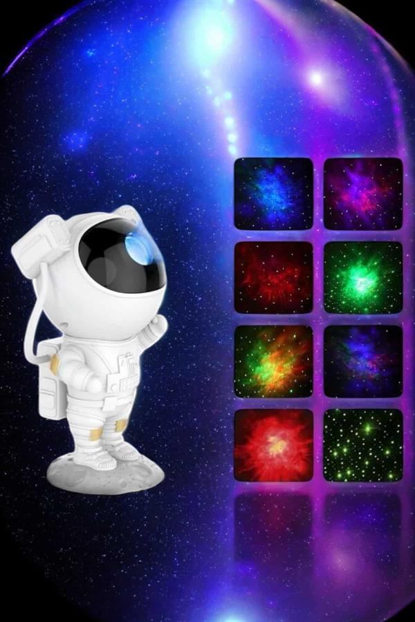 Astronot Bluetooth Hoparlör Gökyüzü Projektör Gece Lambası - Lisinya