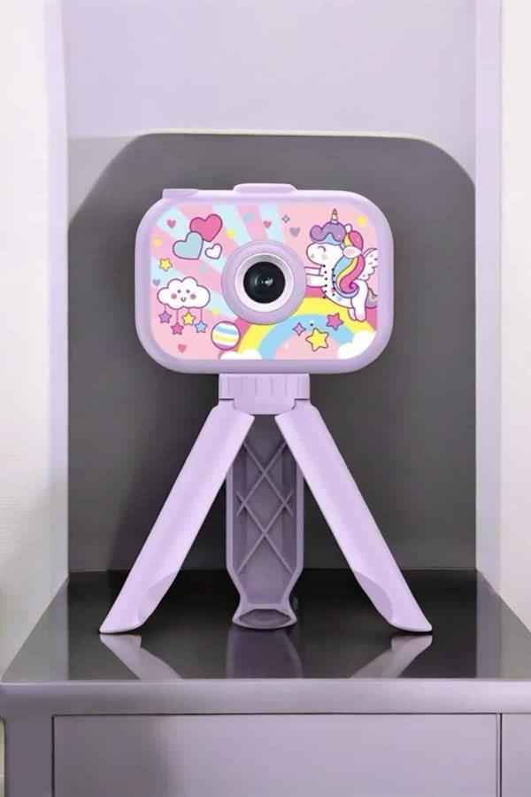 Ayaklı Mini Fotoğraf Makinesi Çocuk Için Eğitici Video Kamera - Lisinya