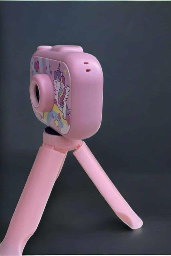 Ayaklı Mini Fotoğraf Makinesi Çocuk Için Eğitici Video Kamera - Lisinya