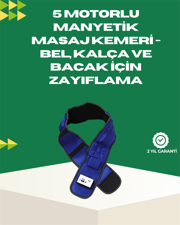 Ayarlanabilir Hız ve Titreşim Modlarına Sahip Manyetik Masaj ve Zayıflama Kemeri - Lisinya Ayarlanabilir Hız ve Titreşim Modlarına Sahip Manyetik Masaj ve Zayıflama Kemeri - Lisinya