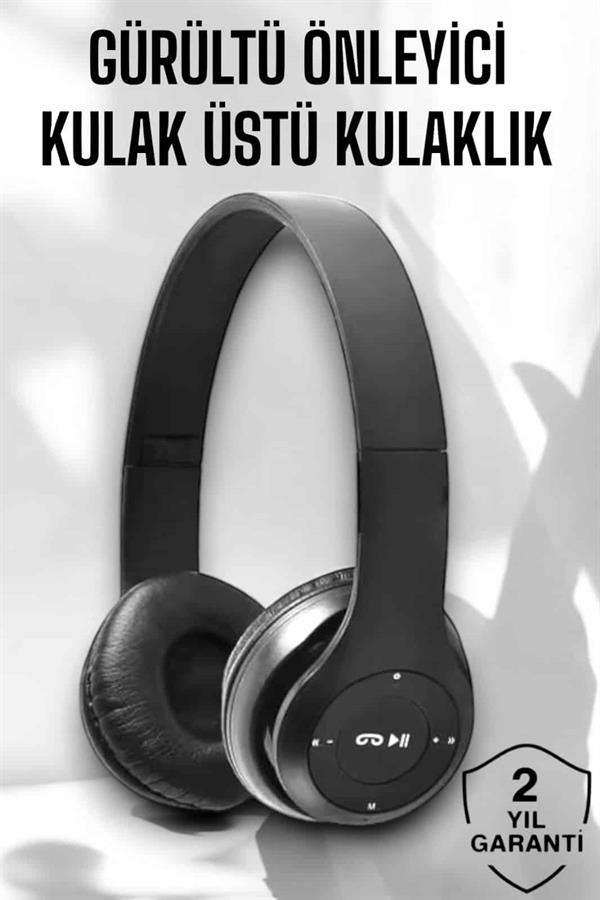 Ayarlanabilir Kafa Bandı ile Yüksek Performanslı Bluetooth Kulaklık - Lisinya