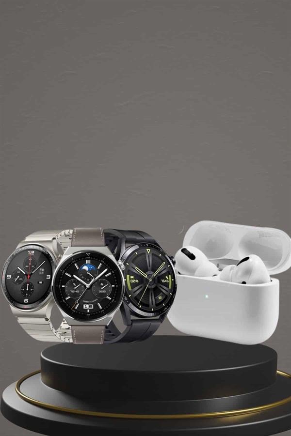 Aynalı Bluetooth Kulaklık Yeni Nesil Akıllı Saat Titreşimli Nabız Ölçer Spor Modları - Lisinya