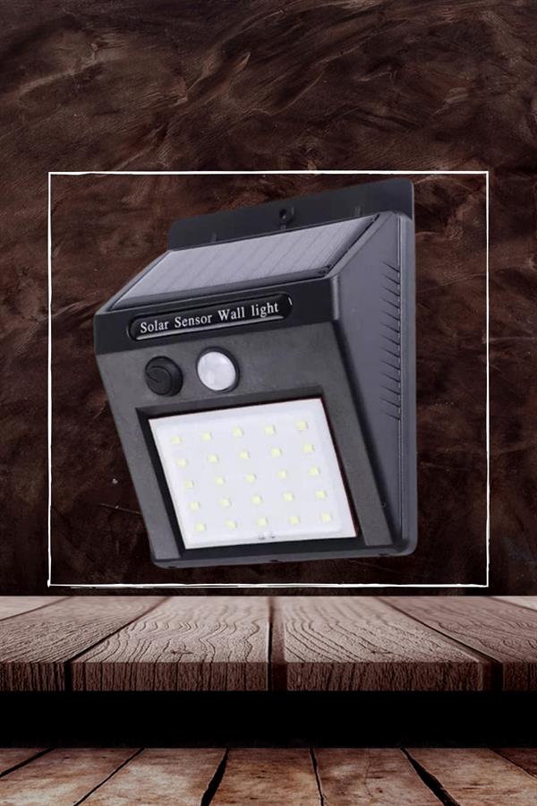Bahçe Aydınlatma Sensörlü Güneş Enerjili Duvar Lambası 40 Led Işık - Lisinya Bahçe Aydınlatma Sensörlü Güneş Enerjili Duvar Lambası 40 Led Işık - Lisinya