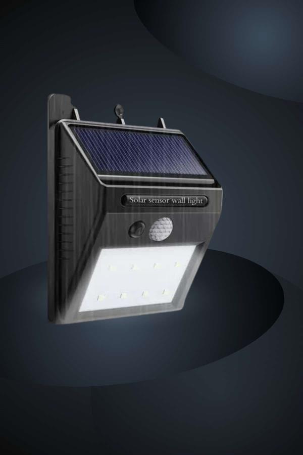 Bahçe Aydınlatma Sensörlü Güneş Enerjili Duvar Lambası 40 Led Işık - Lisinya Bahçe Aydınlatma Sensörlü Güneş Enerjili Duvar Lambası 40 Led Işık - Lisinya