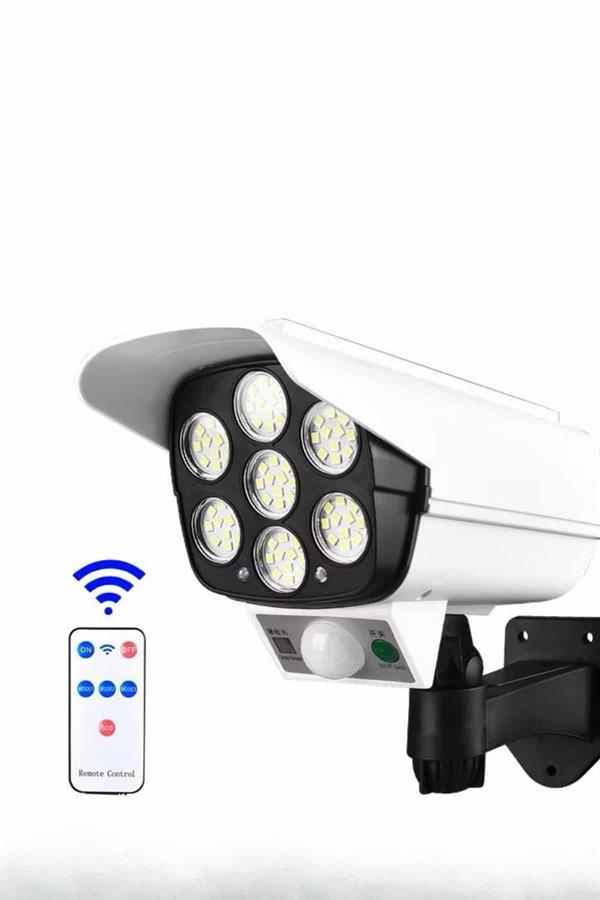 Bahçe Aydınlatması Hareket Sensörlü Led Aydınlatma Kamera Görünümlü - Lisinya