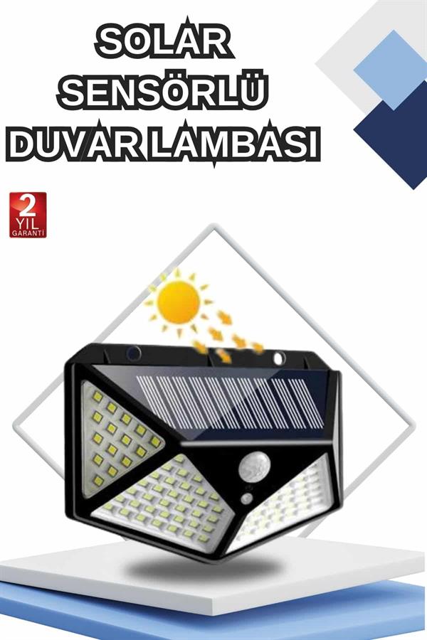 Bahçe Lambası Bahçe Aydınlatma Sensörlü Suya Dayanıklı 100 Led - Lisinya Bahçe Lambası Bahçe Aydınlatma Sensörlü Suya Dayanıklı 100 Led - Lisinya