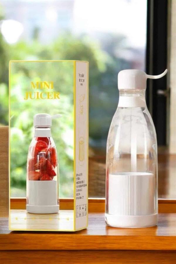 Bardak Blender Smoothie Meyve Sıkacağı Şarjlı Cam Taşınabilir - Lisinya