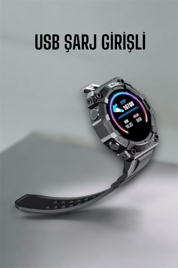 Bluetooth 5.0 Destekli Çok Fonksiyonlu Yeni Nesil Akıllı Saat - Lisinya