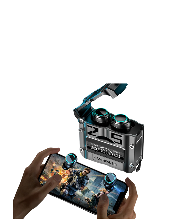 Powerbank Özellikli Kablosuz Kulaklık | Otomatik Bağlantı | Şarj Kutusu Dahil - Lisinya