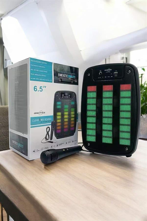 Bluetooth Hoparlör Mikrofonlu Speaker Taşınabilir Şarjlı - Lisinya Bluetooth Hoparlör Mikrofonlu Speaker Taşınabilir Şarjlı - Lisinya