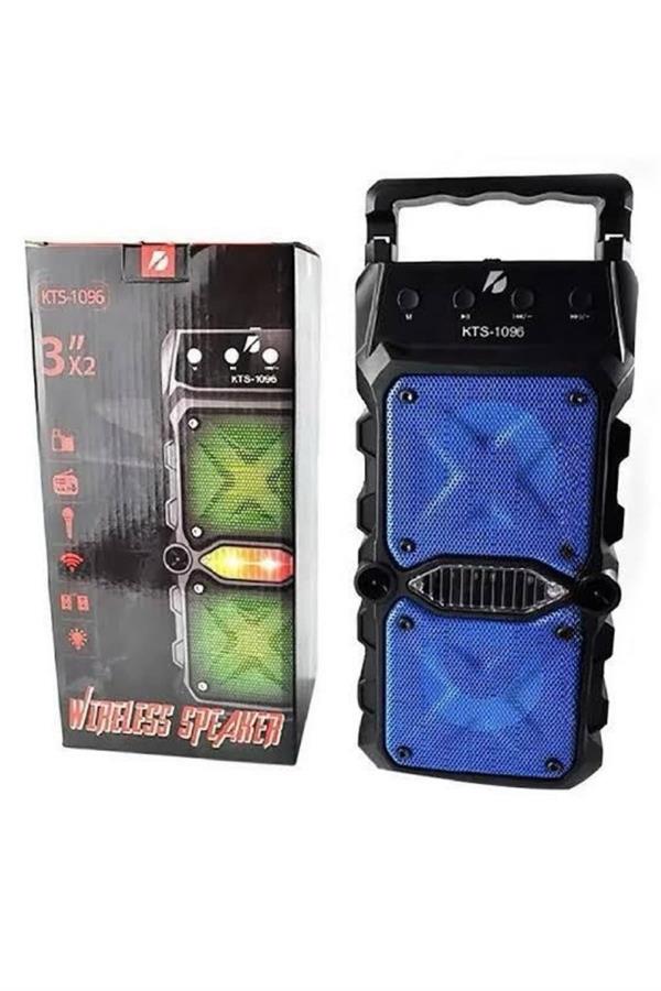 Bluetooth Hoparlör Yüksek Ses Kaliteli Büyük Boy Çift Çıkışlı Ses Bombası - Lisinya