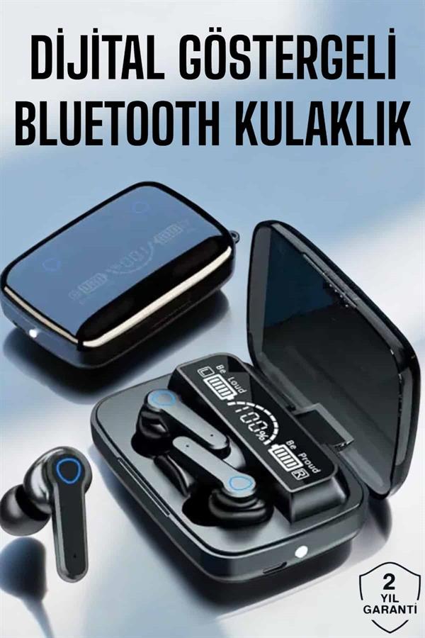 Bluetooth Kulaklık Dijital Göstergeli Kablosuz Uzun Pil Ömrü - Lisinya Bluetooth Kulaklık Dijital Göstergeli Kablosuz Uzun Pil Ömrü - Lisinya
