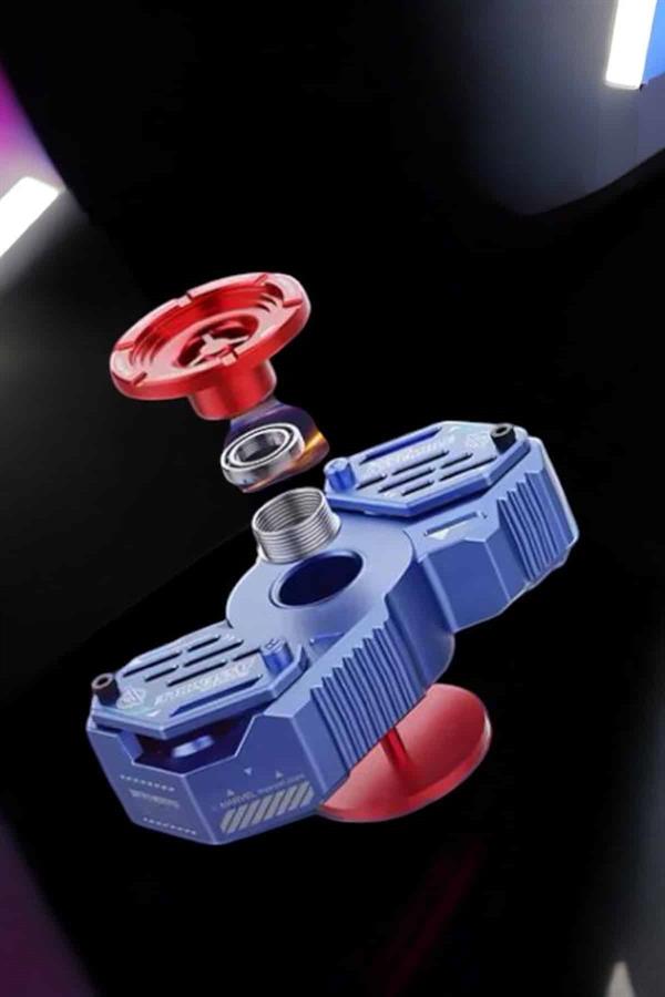 Bluetooth Kulaklık Stres Çarklı Döndürülebilir Uzun Şarj Süreli Oyuncu Kulaklığı - Lisinya