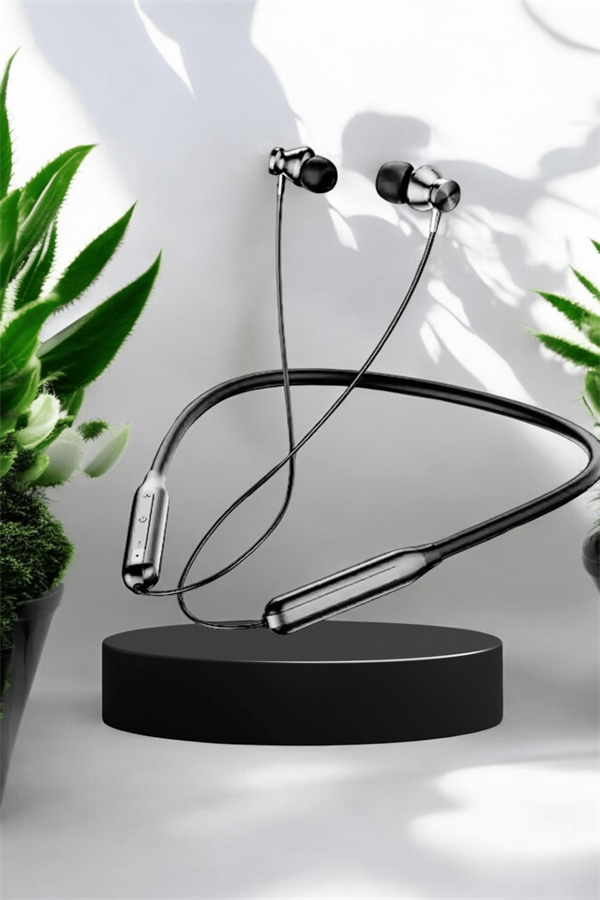 Boyun Bantlı Kablolu Kulaklık ANC Özelliği Uzun Şarj Süreli Sporcu Kulaklığı - Lisinya