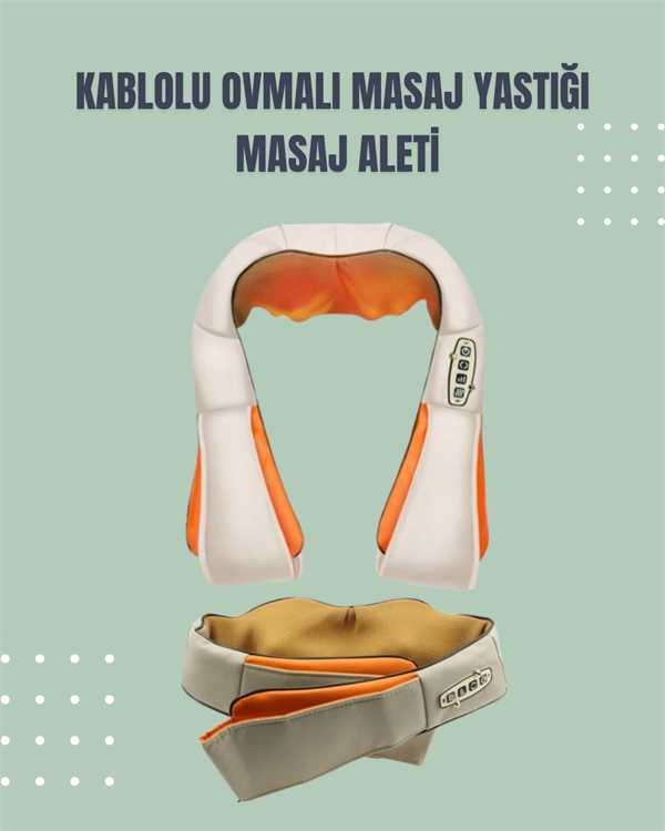 Boyun ve Omuz Masaj Aleti – Ovmalı ve Isıtmalı, Ev Tipi Masaj Deneyimi - Lisinya Boyun ve Omuz Masaj Aleti – Ovmalı ve Isıtmalı, Ev Tipi Masaj Deneyimi - Lisinya
