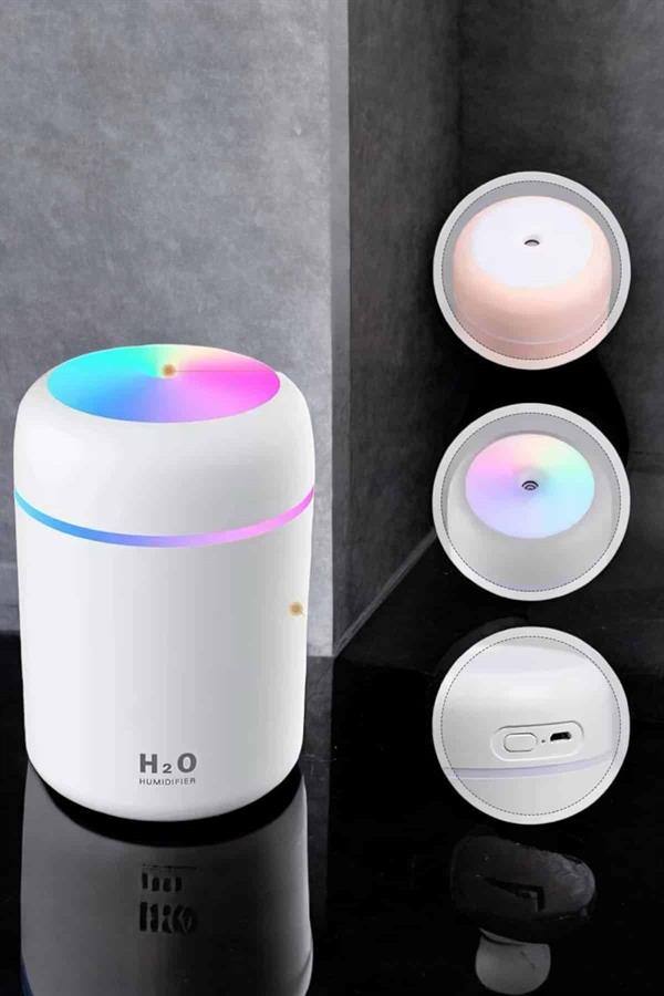 Buharlı Hava Nemlendirici Aromaterapi Renk Değiştirilebilir - Lisinya