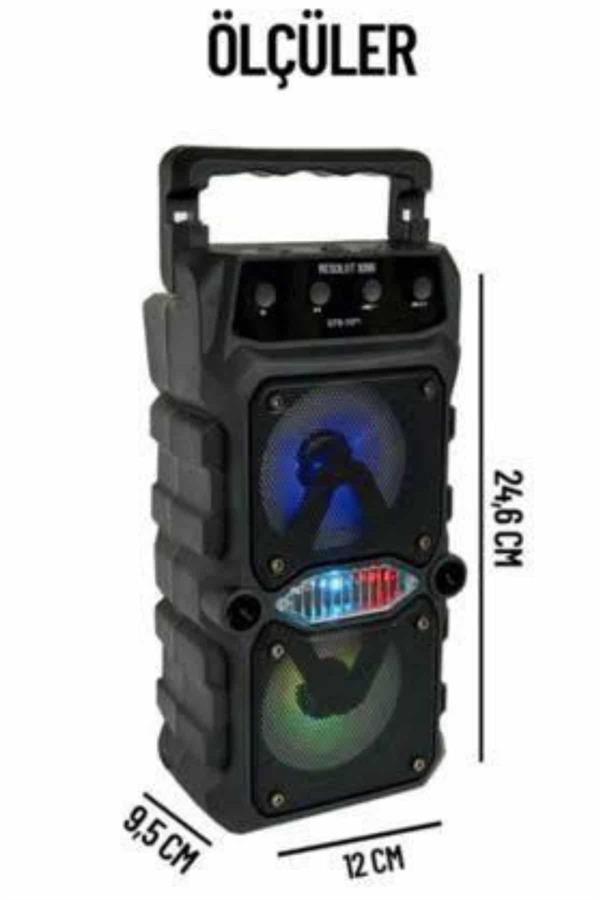 Büyük Boy Bluetooth Hoparlör Çoklu Bağlantı Çift Çıkışlı Taşınabilir Kesintisiz - Lisinya