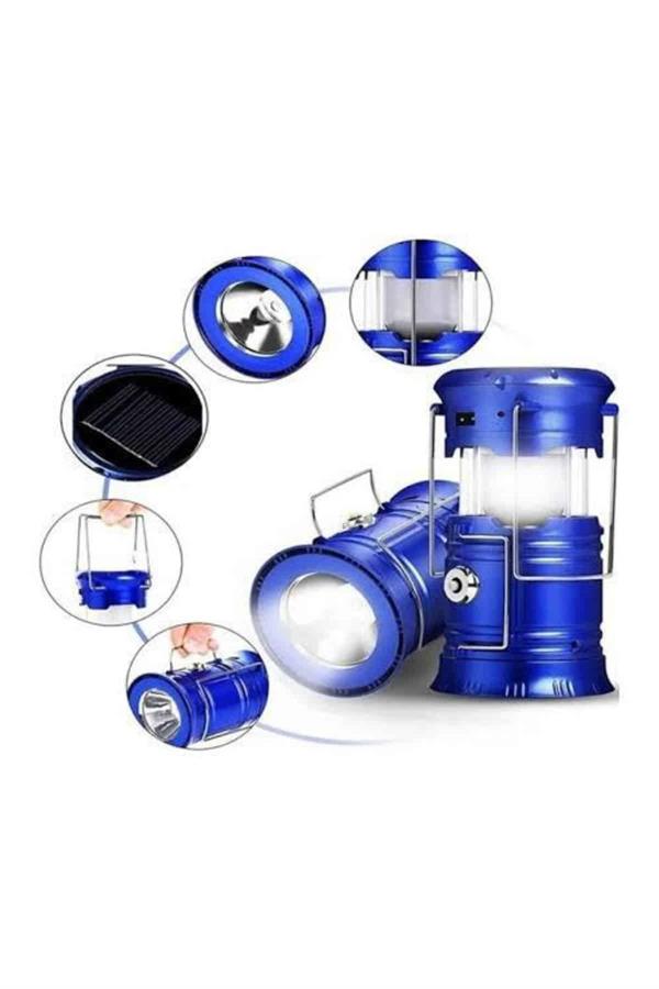 Büyük Boy Güneş Enerjili Kamp Feneri Işıldak Lamba USB Şarjlı - Lisinya Büyük Boy Güneş Enerjili Kamp Feneri Işıldak Lamba USB Şarjlı - Lisinya