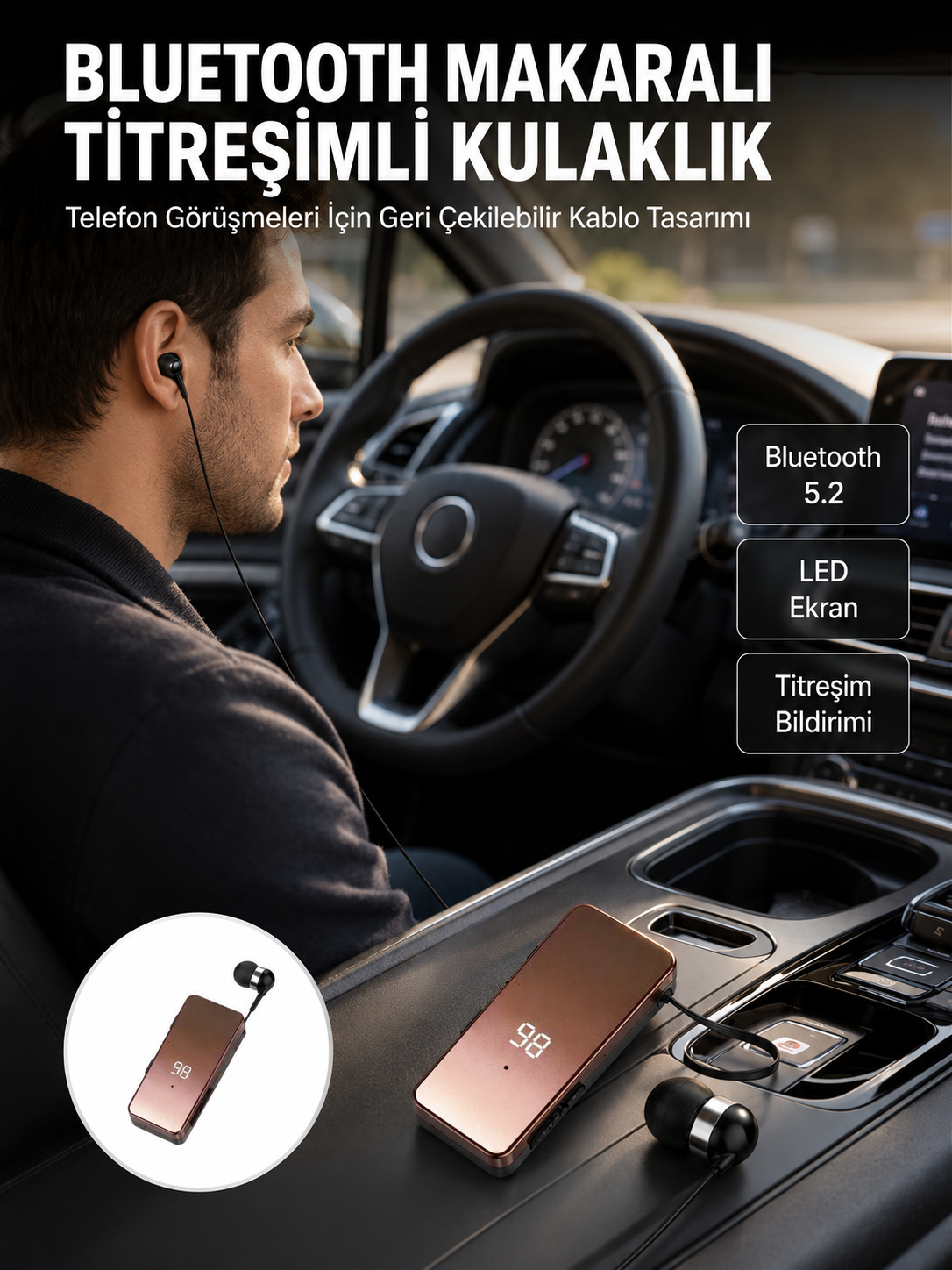 Ultra Hızlı Şarj Özellikli Type-C Bluetooth Kulaklık – 10 Dakikada %50 Şarj, 20 Dakikada Tam Dolum - Lisinya Ultra Hızlı Şarj Özellikli Type-C Bluetooth Kulaklık – 10 Dakikada %50 Şarj, 20 Dakikada Tam Dolum - Lisinya