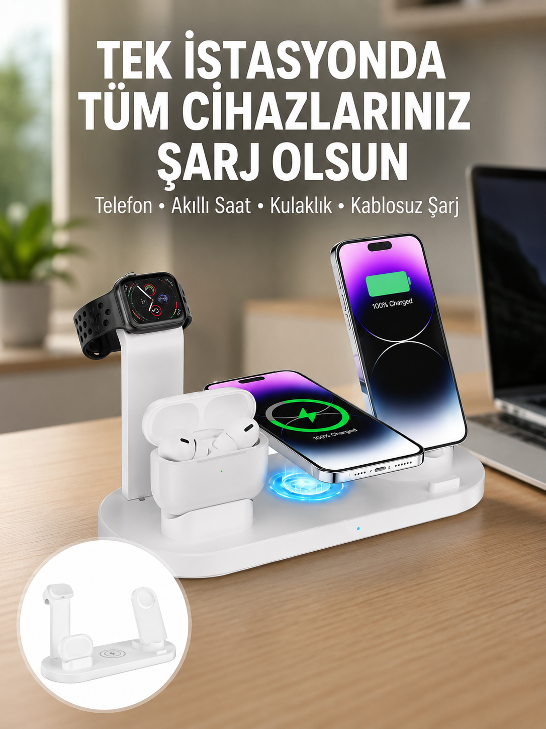 Şık ve Fonksiyonel Tasarım – Evde, Ofiste veya Seyahatte Kusursuz Şarj Deneyimi - Lisinya Şık ve Fonksiyonel Tasarım – Evde, Ofiste veya Seyahatte Kusursuz Şarj Deneyimi - Lisinya