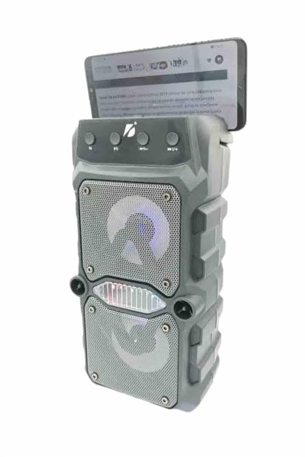 Çift Çıkışlı Güçlü Bataryalı Kablosuz Yüksek Ses Kaliteli Bluetooth Hoparlör - Lisinya