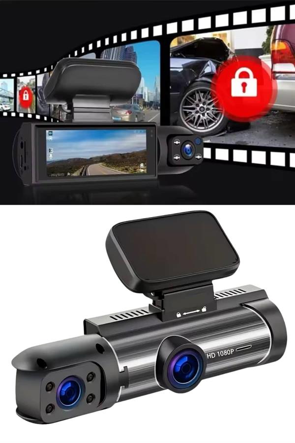 Çift Kameralı Araç Kamerası Ön ve Arka Kameralı - Lisinya