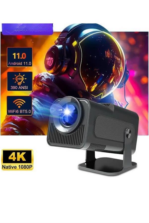 Çift Kollu Projeksiyon Taşınabilir Game Projektör Full Hd 1080P 4k Projeksiyon Gamepad - Lisinya