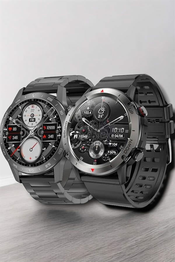 Çift Kordonlu Yüksek Çözünürlüklü Akıllı Saat Uyku İzleyici & Spor Modları - Lisinya