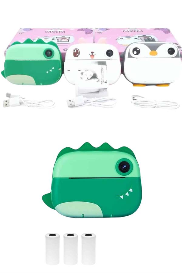 Çocuklar İçin Özel Fotoğraf Makinesi Farklı Desen Seçenekli 3 Adet Rulo - Lisinya