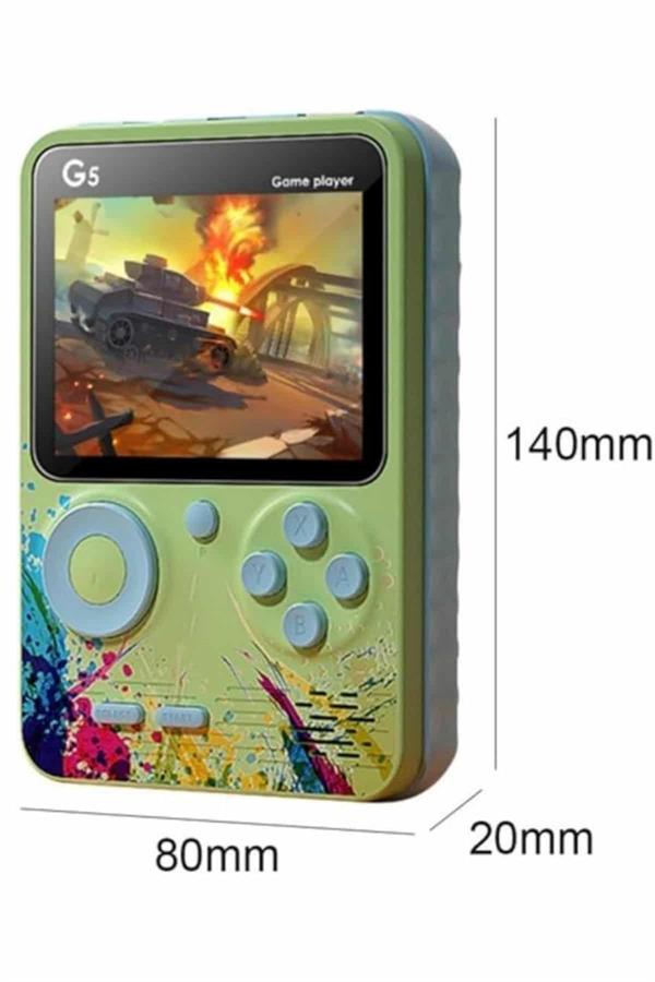 Çocuklara Özel 4K HD Retro Oyun Konsol El Atari Taşınabilir 500 Oyunlu - Lisinya