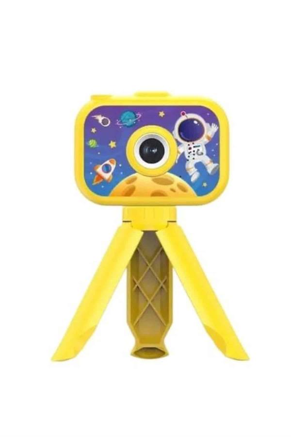 Çocuklara Özel Ayaklı Mini Fotoğraf Makinesi Dijital LCD Ekran - Lisinya