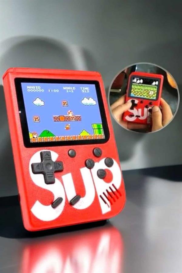 Çocuklara Özel SUP 400 Oyunlu Mini Oyun Konsolu - Lisinya