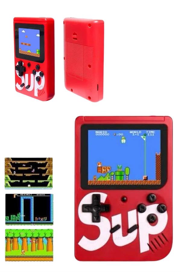 Çocuklara Özel Taşınabilir Sup El Atarisi 400 Oyunlu Nostaljik Oyun Konsolu - Lisinya