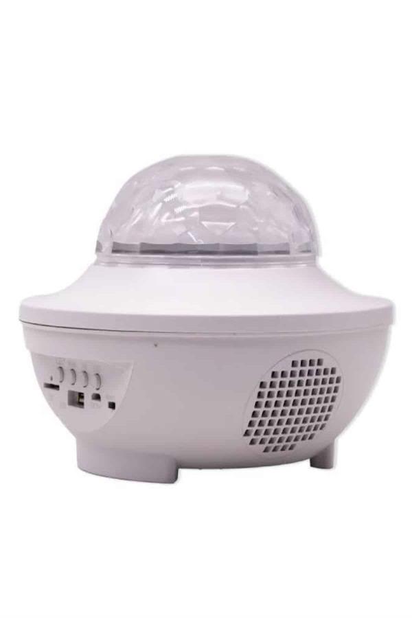 Çok Renkli Projektör Lamba Disko Topu Gece Lambası Kablosuz - Lisinya