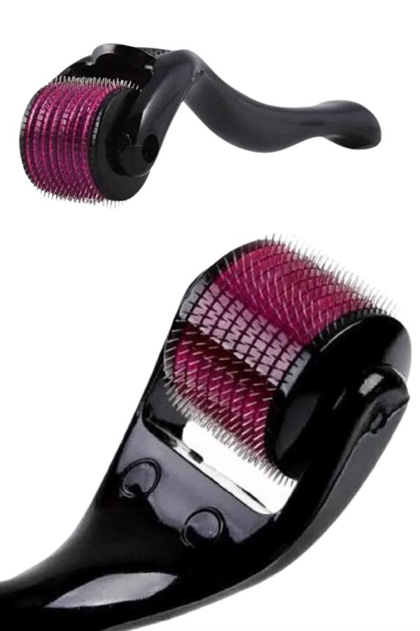 Derma Roller Titanyum Uçlu 540 İğneli 1 Mm Saç Sakal Çıkarma Ve Cilt Bakım Masaj Aleti - Lisinya