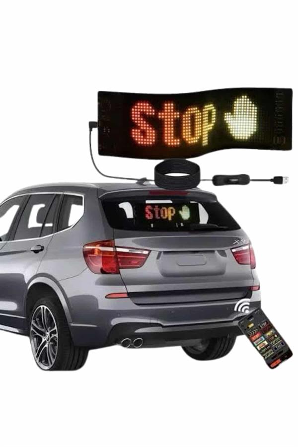 Digital Araba Yazısı Ekran Matrix En Büyük Boy Matrix LED Panel 19*96 pıxel - Lisinya